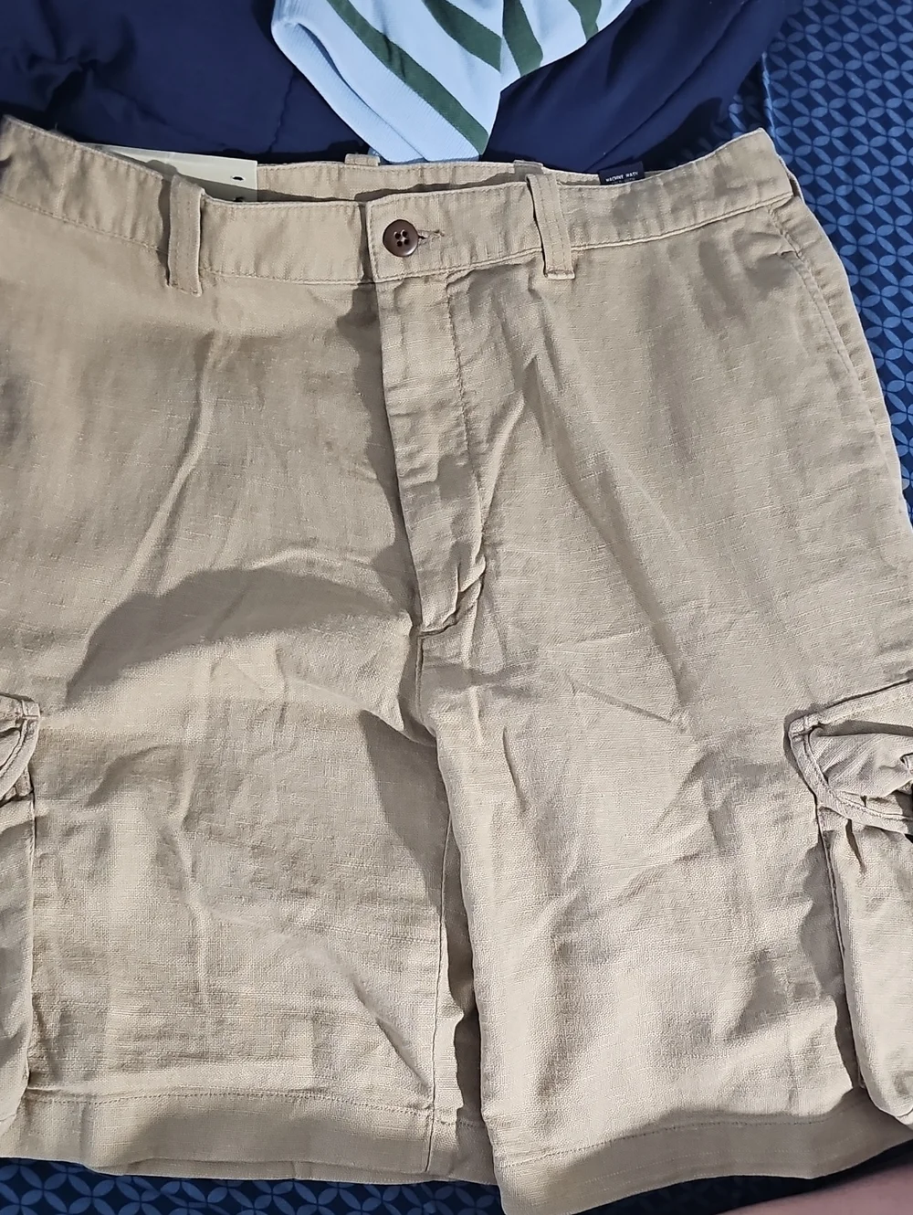 Daniel Cremieux Men's Tan Cargo Shorts